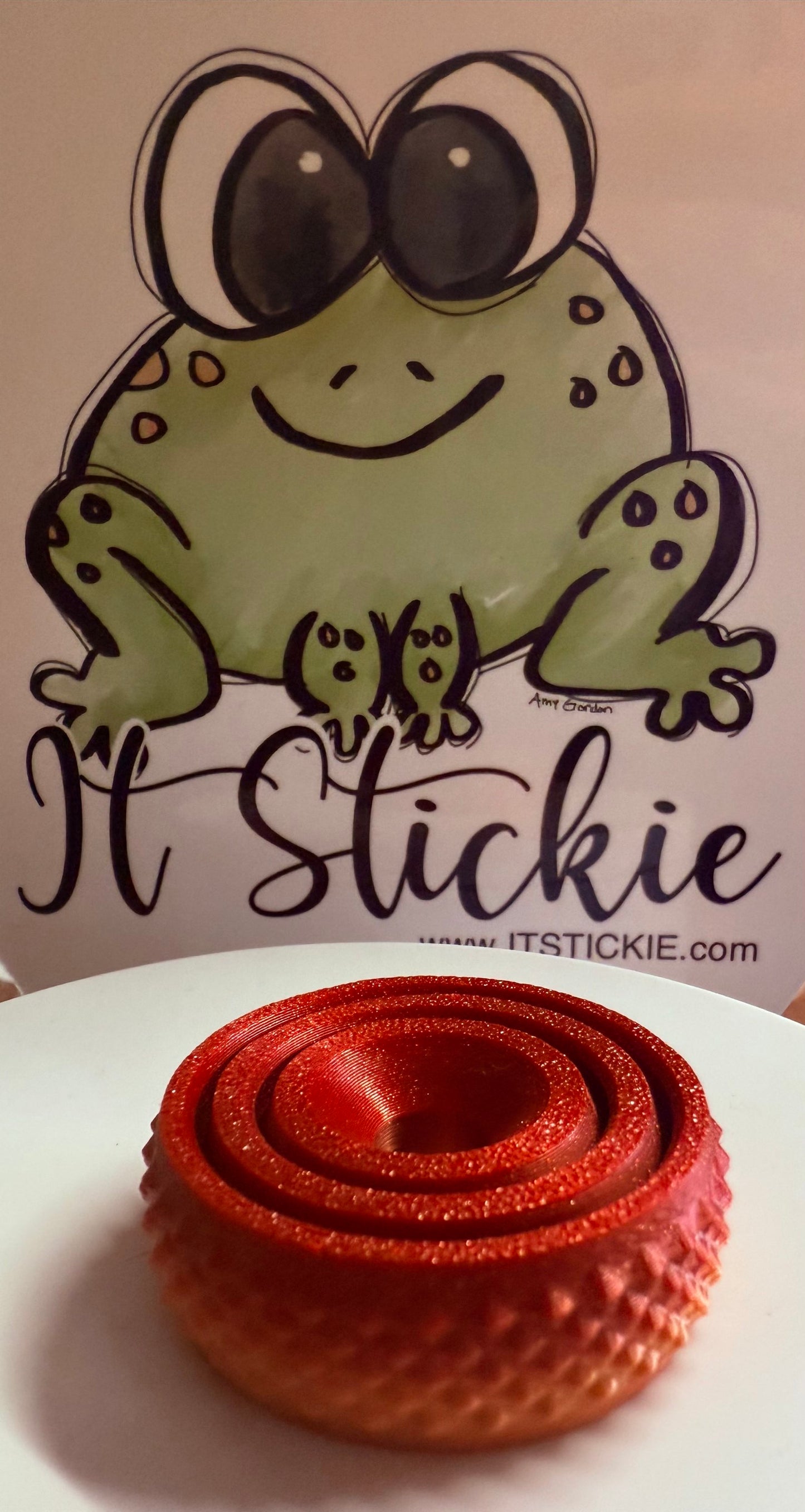 Round Fidget Toy – 3D Printed Relaxation and Focus Tool! image 4