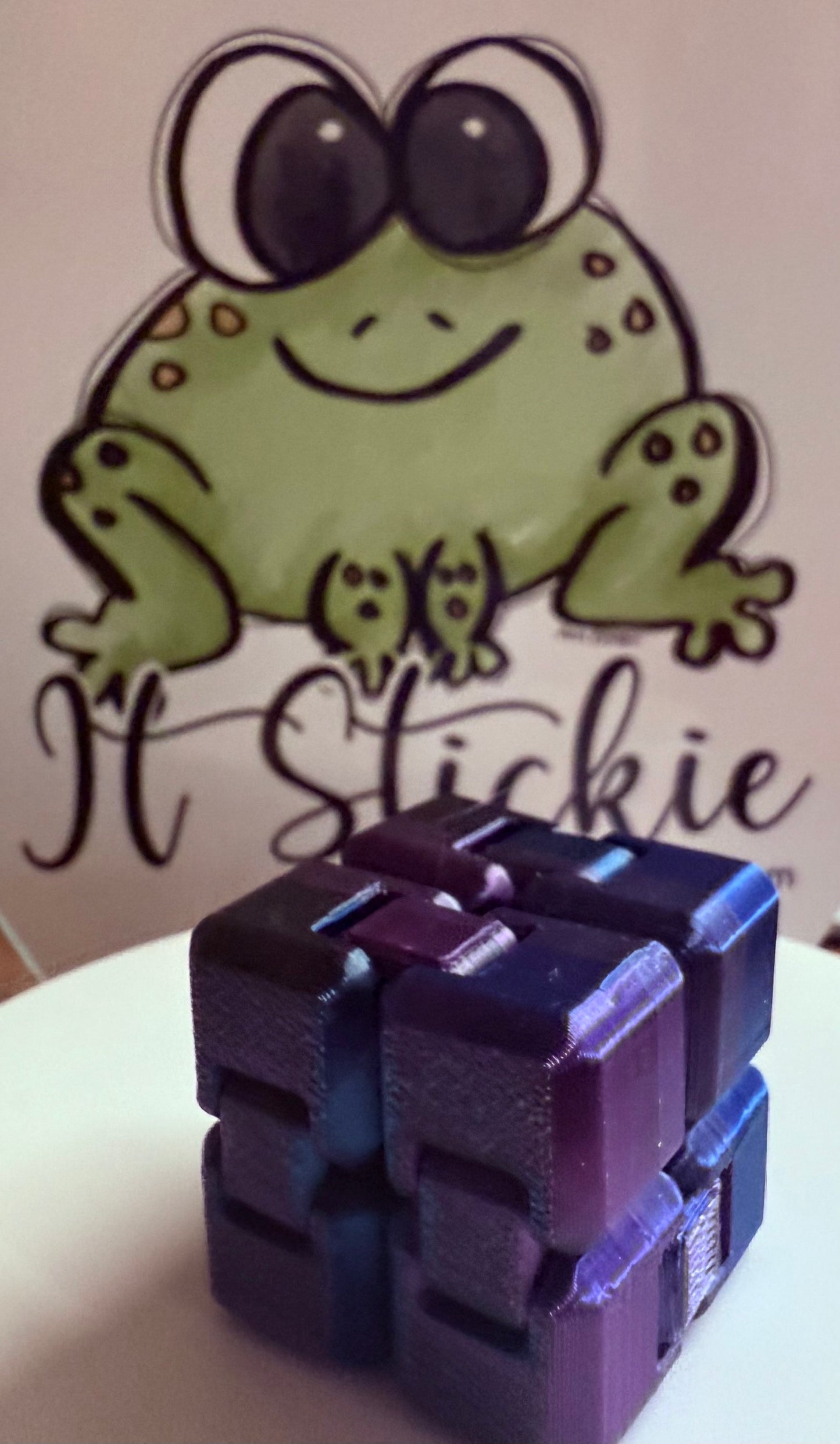 Cube Fidget Toy – 3D Printed Fun for Stress Relief and Focus! image 3