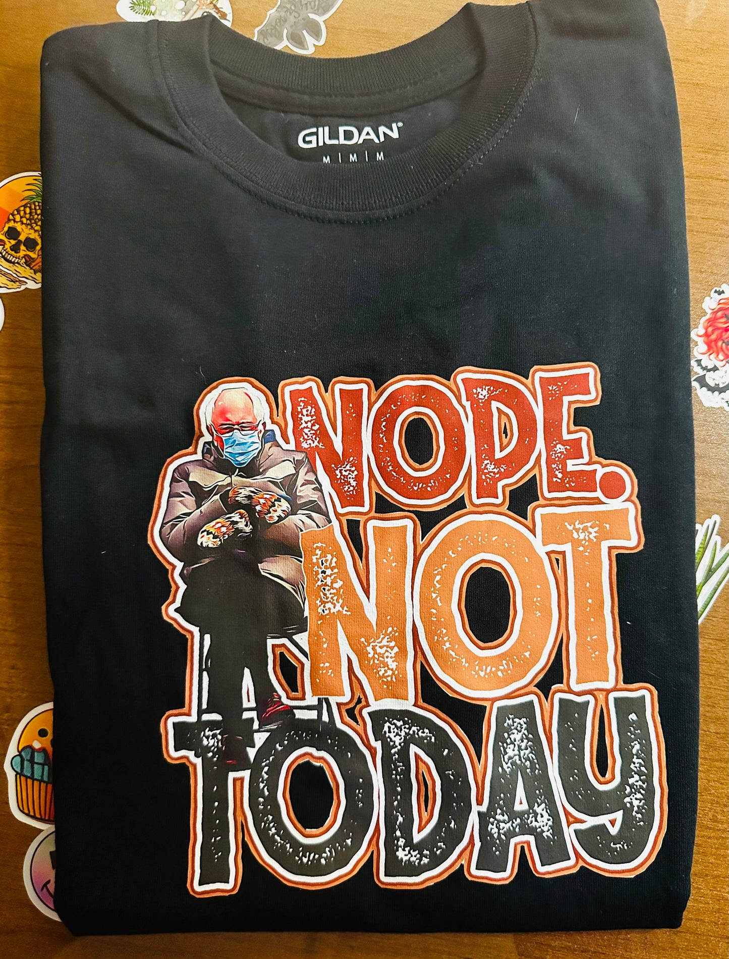Nope not today Shirt image 0