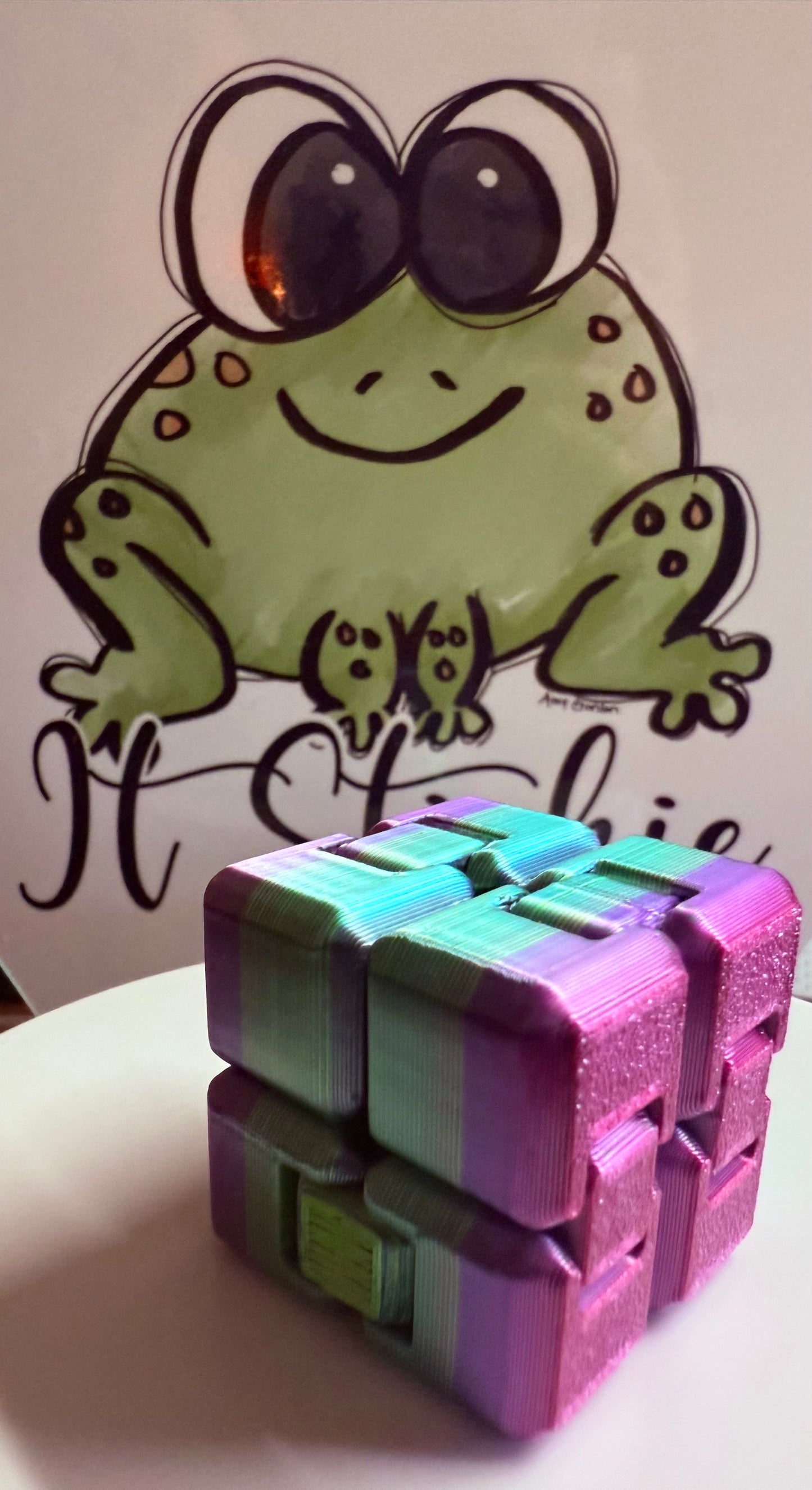 Cube Fidget Toy – 3D Printed Fun for Stress Relief and Focus! image 7