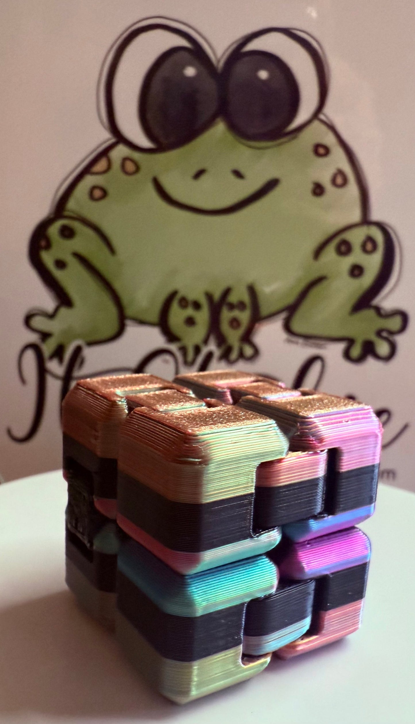 Cube Fidget Toy – 3D Printed Fun for Stress Relief and Focus! image 4