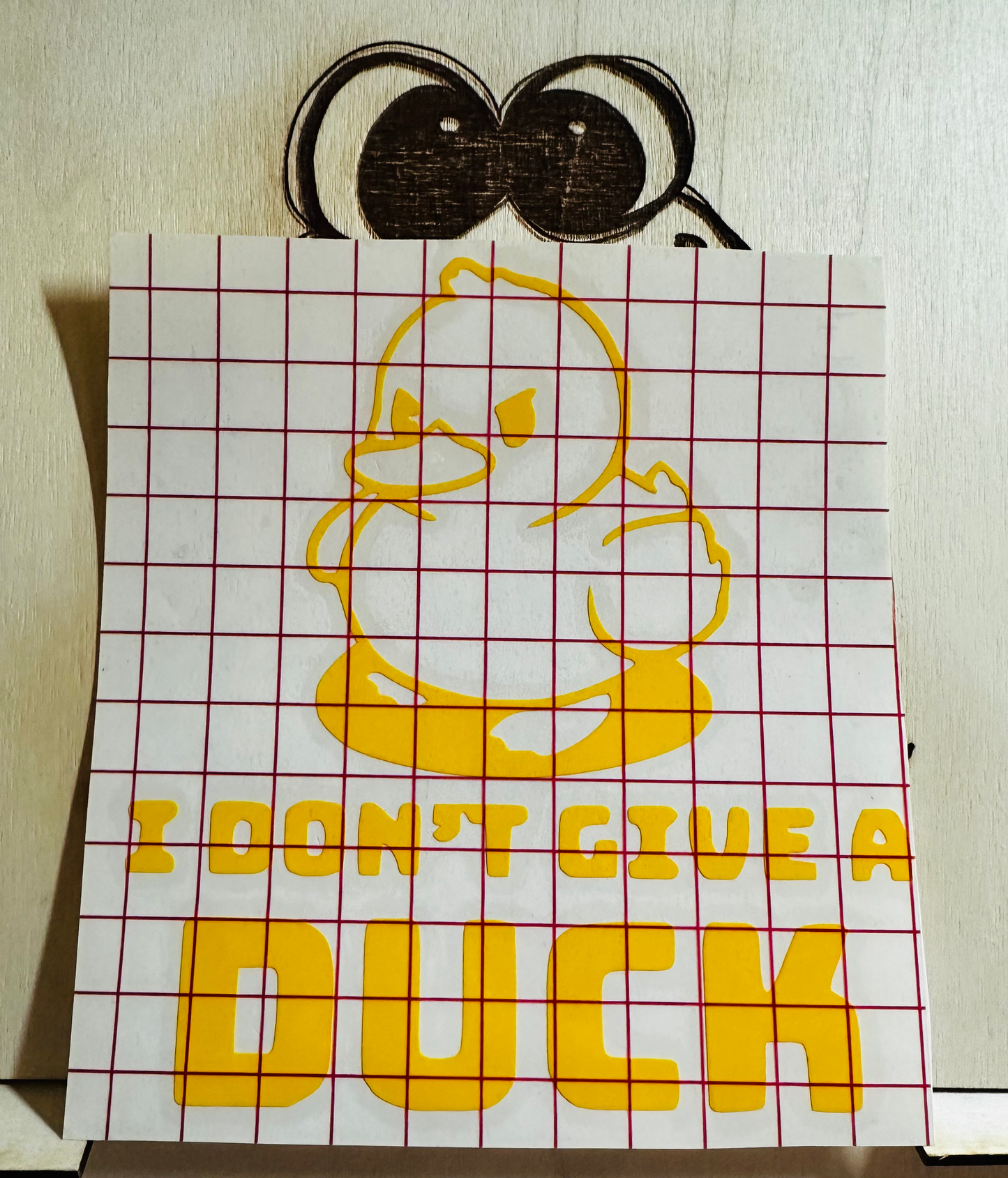 I don't give a duck Decal image 0