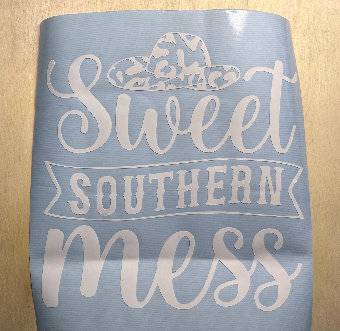 Sweet Southern Mess Decal image 0