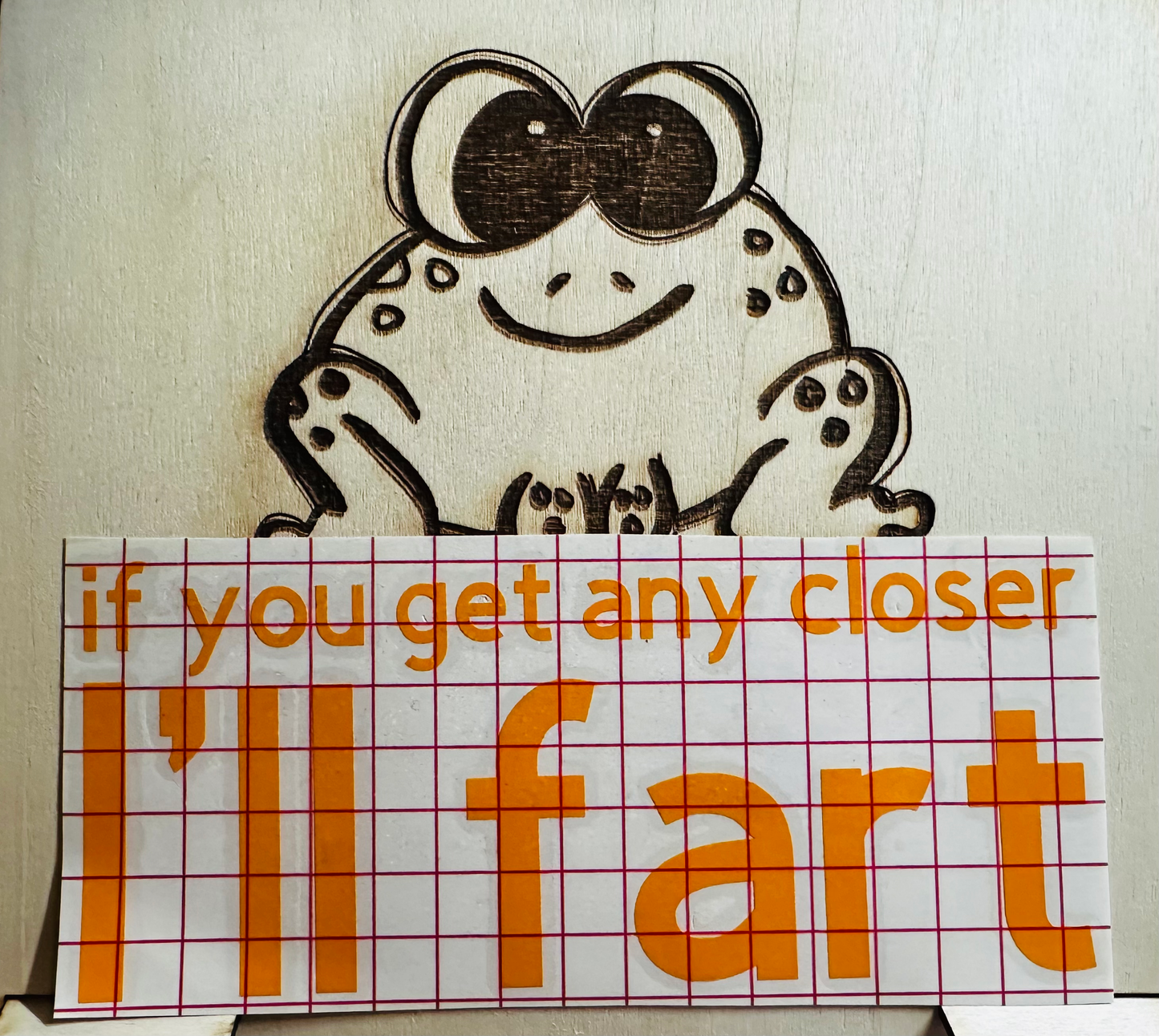 I'll fart Decal image 0