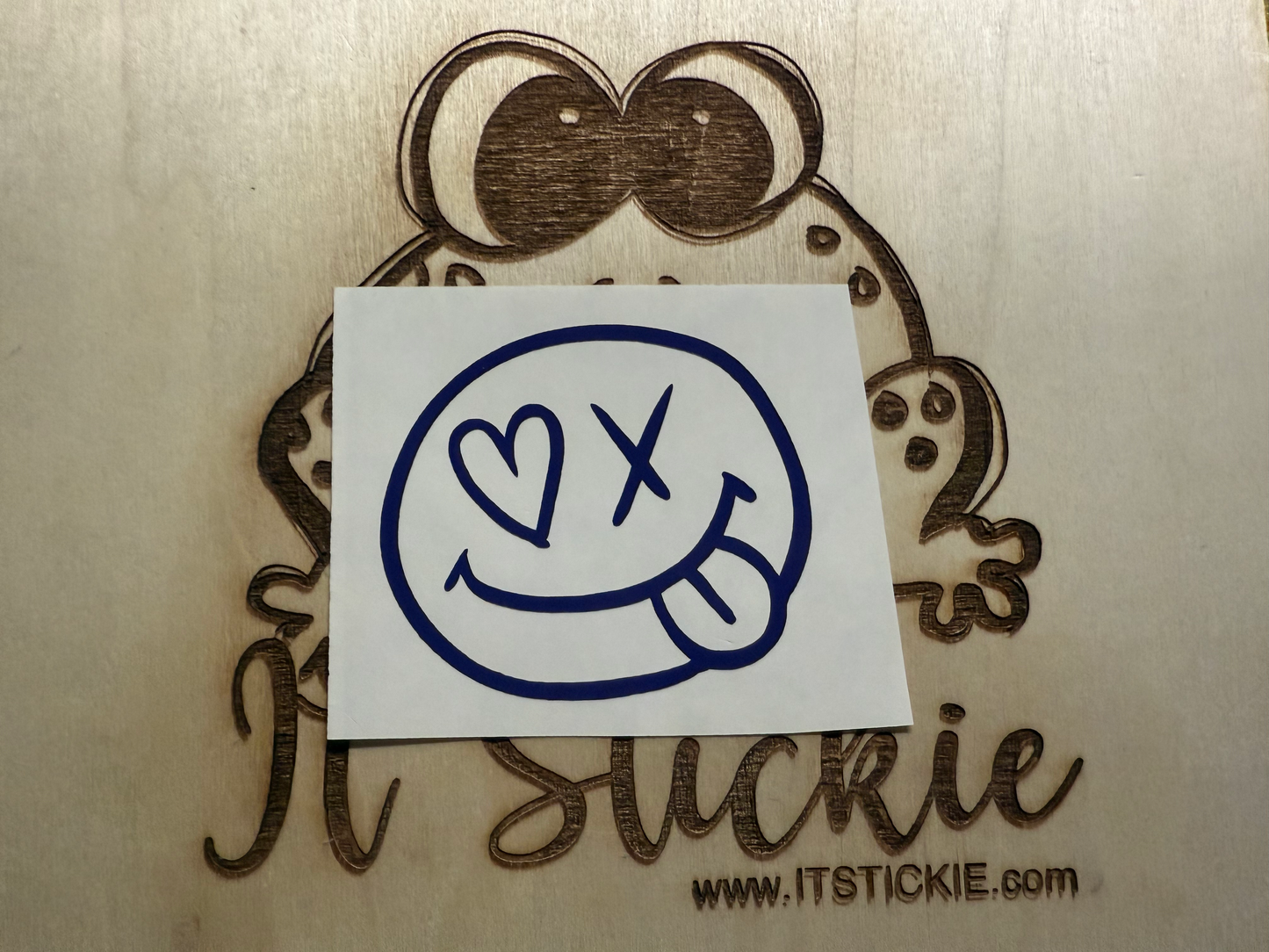 Smiley Face Decal image 2