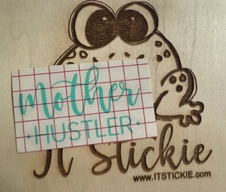 Mother Hustler Decal image 0