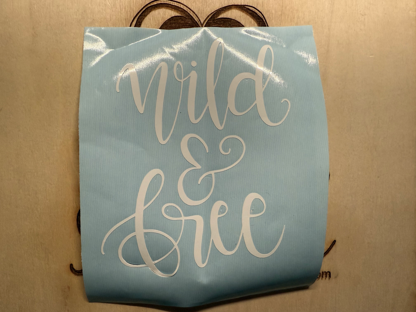 Wild & Free Decal image 0