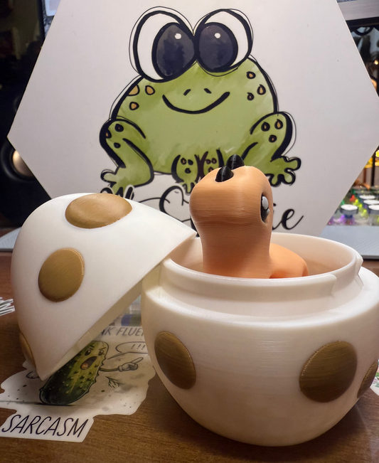 Mystery Egg - Spikey Bronto image 1