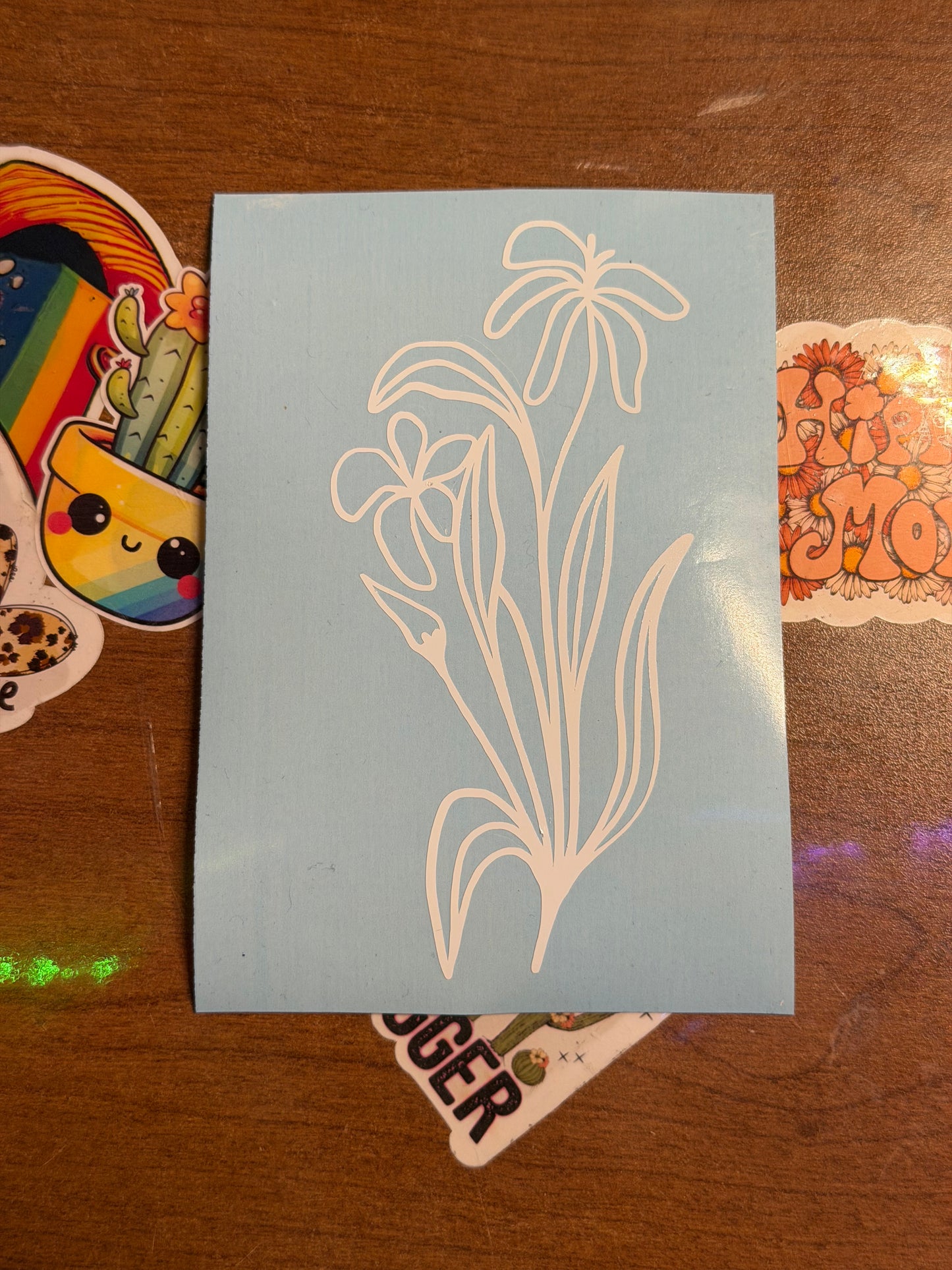Lily Bouquet Decal