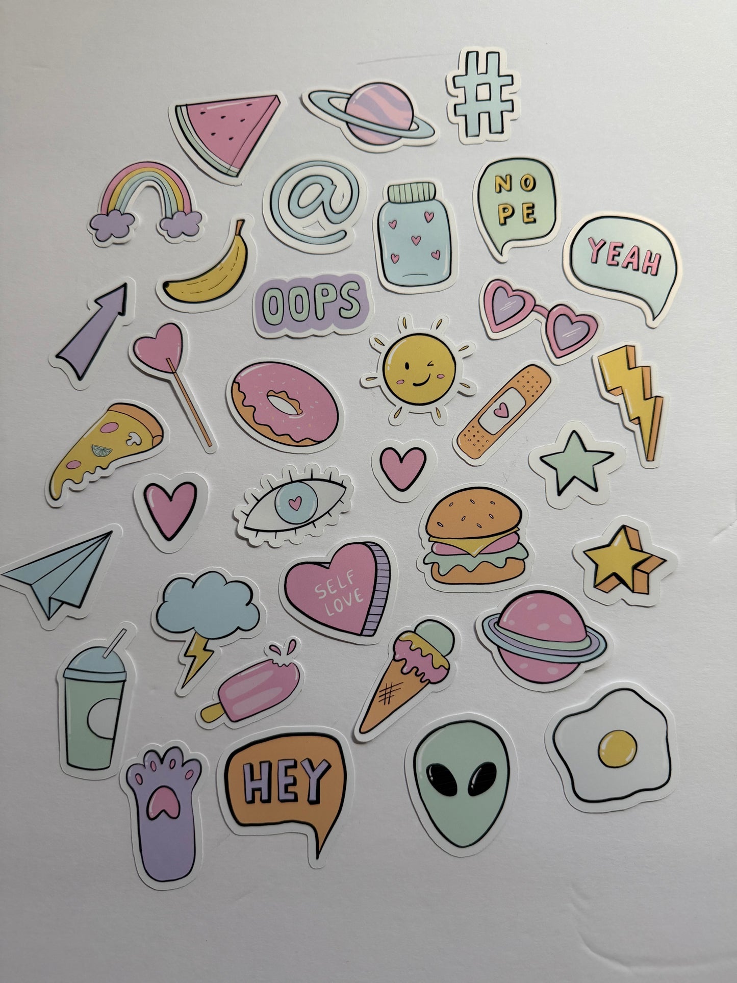 Retro Sticker Pack | 35-Piece Vintage Vibes Collection