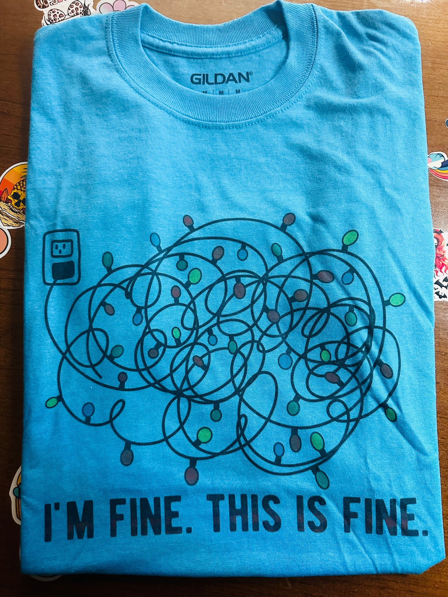 It's Fine, This is Fine Shirt image 0