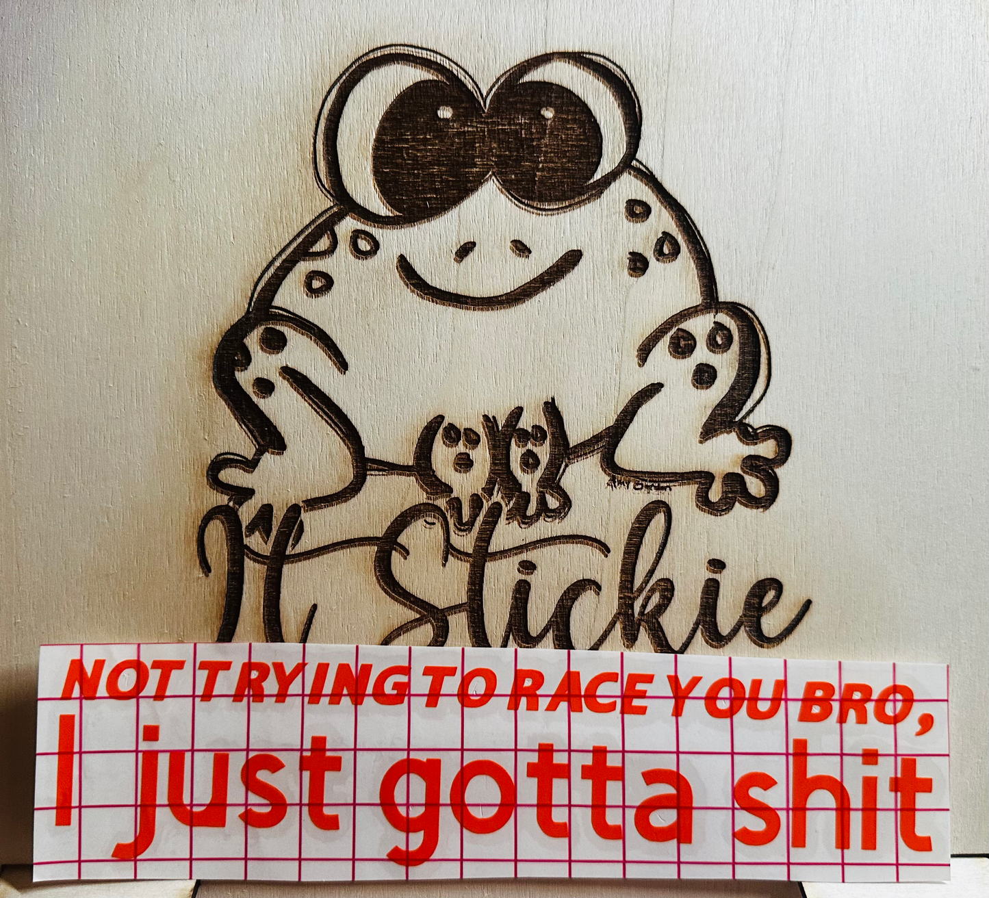 Gotta Shit Decal image 0