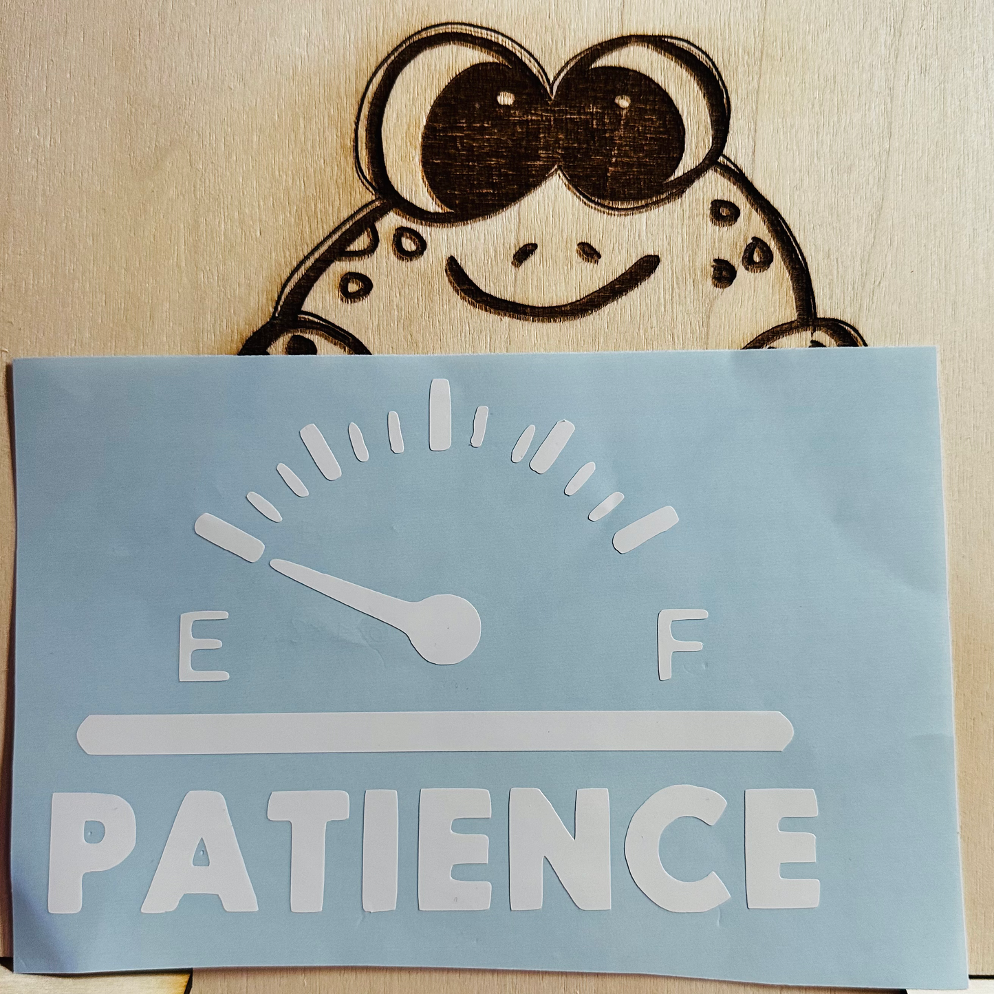 Patience Empty Decal image 0