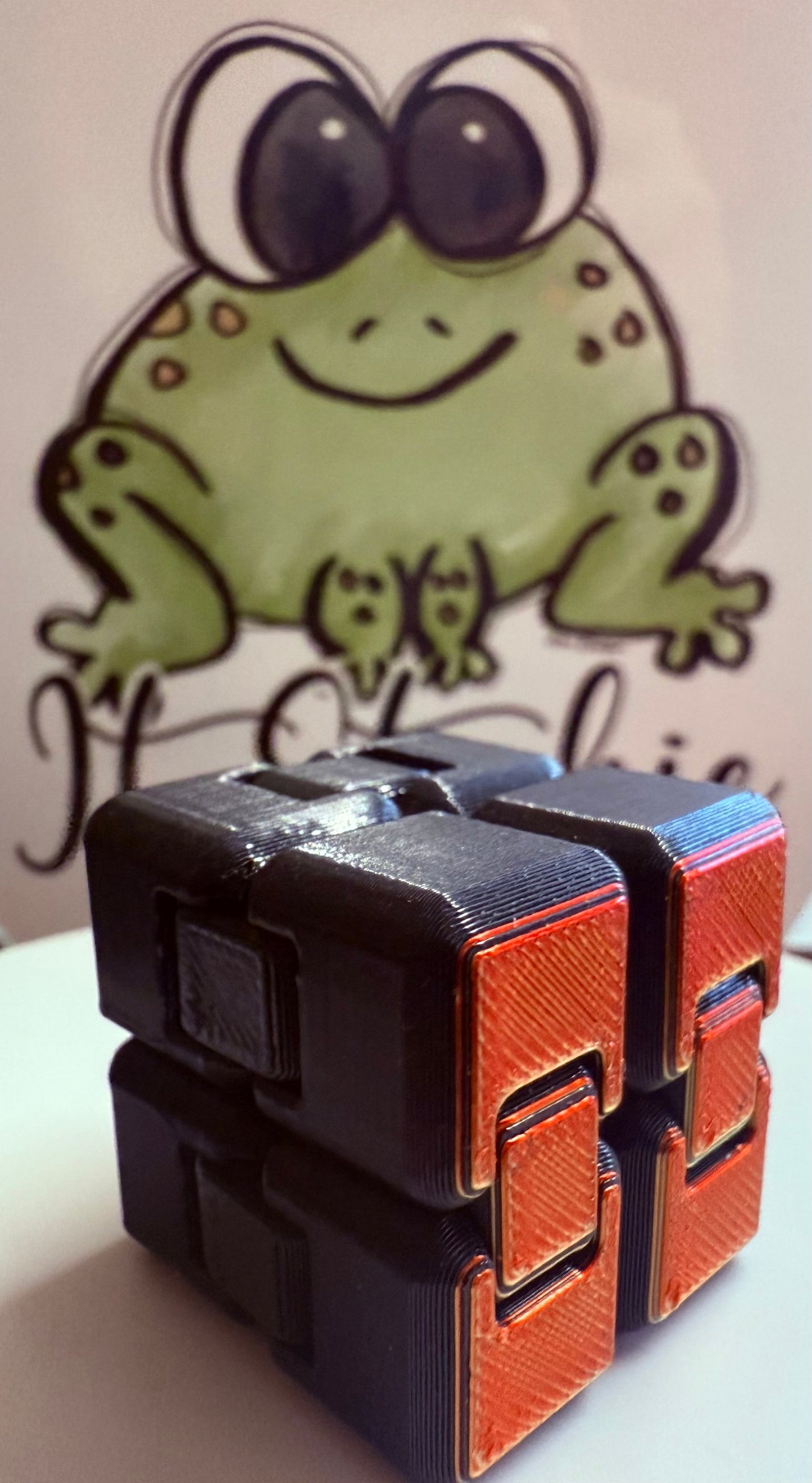 Cube Fidget Toy – 3D Printed Fun for Stress Relief and Focus! image 2