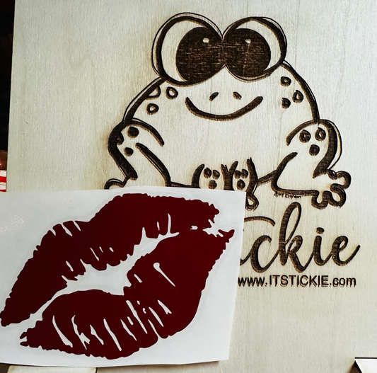 Kiss This Decal image 0