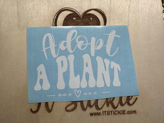 Adopt a Plant Decal image 0