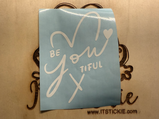 Be You Tiful Decal image 0