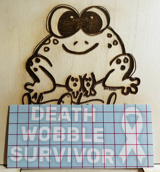 Death Wobble Survivor Decal image 0