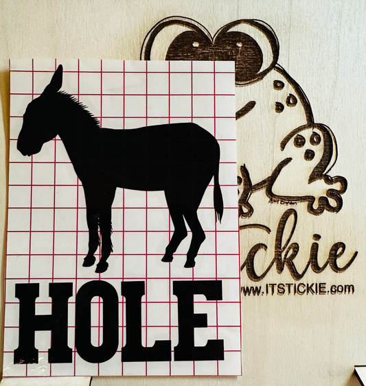 Ass Hole Decal image 0