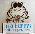 In a hurry, not my problem image 0