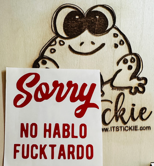 Sorry Decal image 0