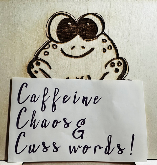 Caffeine, Chaos & Cuss words image 0