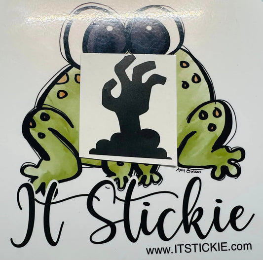 Zombie Hand Decal, Easter Egg Decal, Vinyl Decal Sticker, Car Accessories, Ca image 0