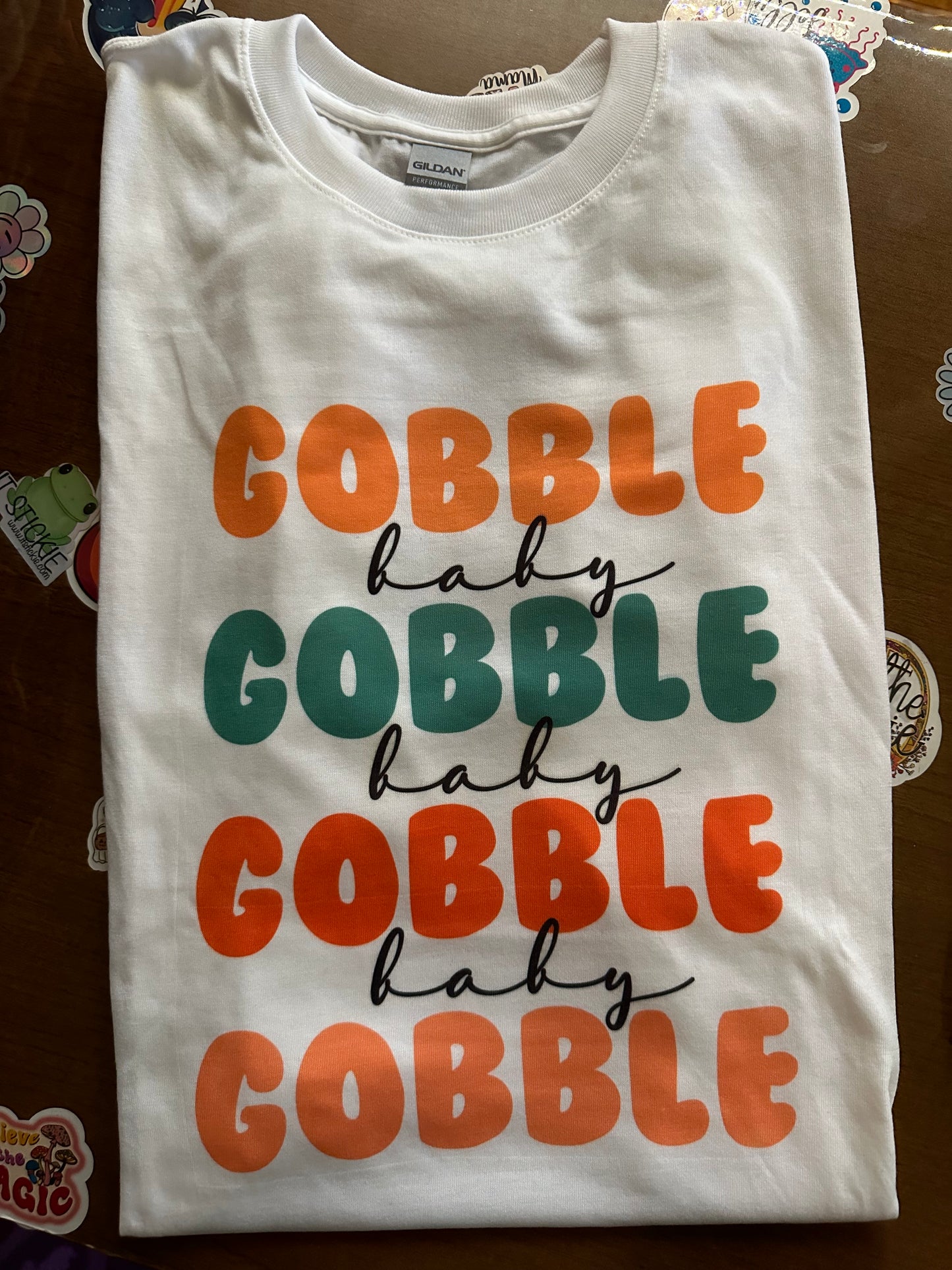 Gobble Gobble Baby Shirt image 0