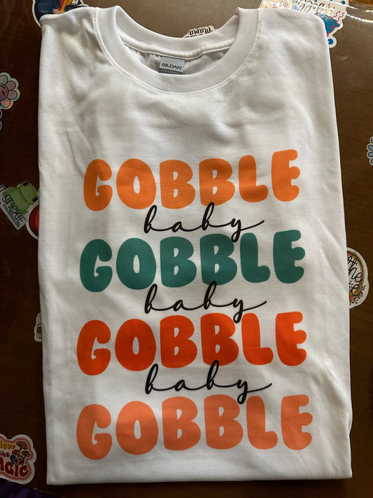 Gobble Gobble Baby Shirt image 0