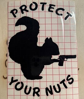 Protect your Nuts Decal image 0