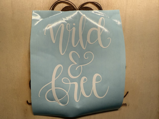 Wild & Free Decal image 0