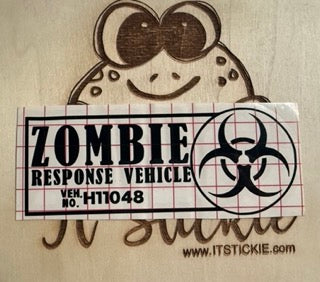 Zombie Response Vehicle Decal image 0