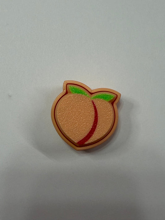 🍑🍆 3D Printed Eggplant & Peach Clickers – Naughty Set