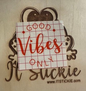 Good Vibes Only Decal image 0
