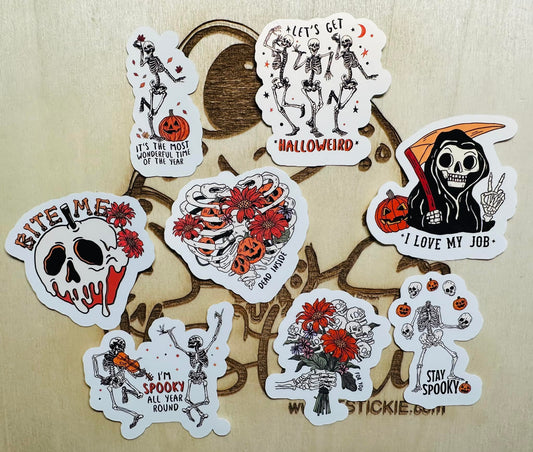 Skeleton Sticker Pack image 0