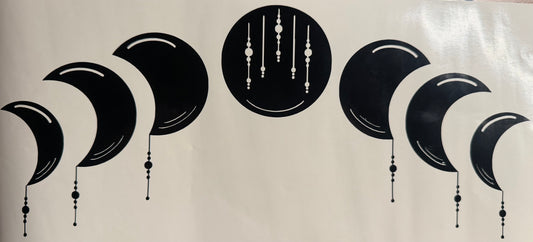 Celestial Moon Phases Decal