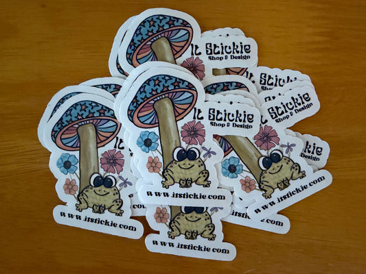 Custom Business Logo Stickers | Branding Stickers for Small Business