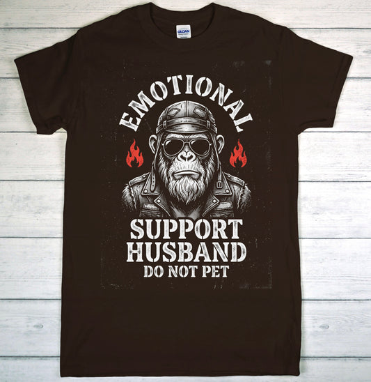 Emotional Support Husband Limited Tee Drop