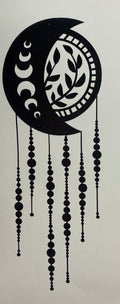 Celestial Moon Dreamcatcher Decal