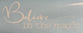 Believe in the Magic Decal