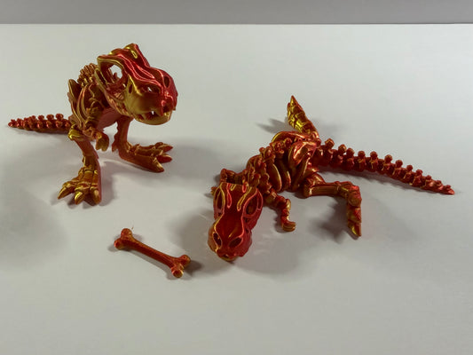 🦖 Mini T-Rex 3D Printed Dinosaur — Fierce, Tiny, and Totally Adorable!