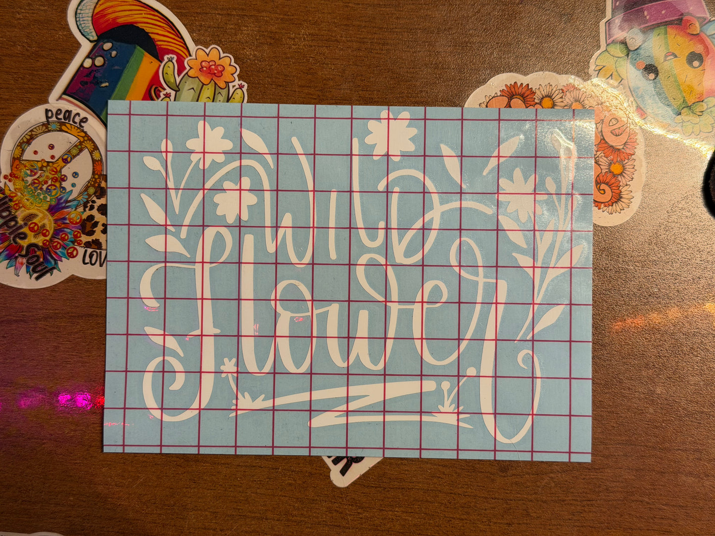 Wild Flower Decal