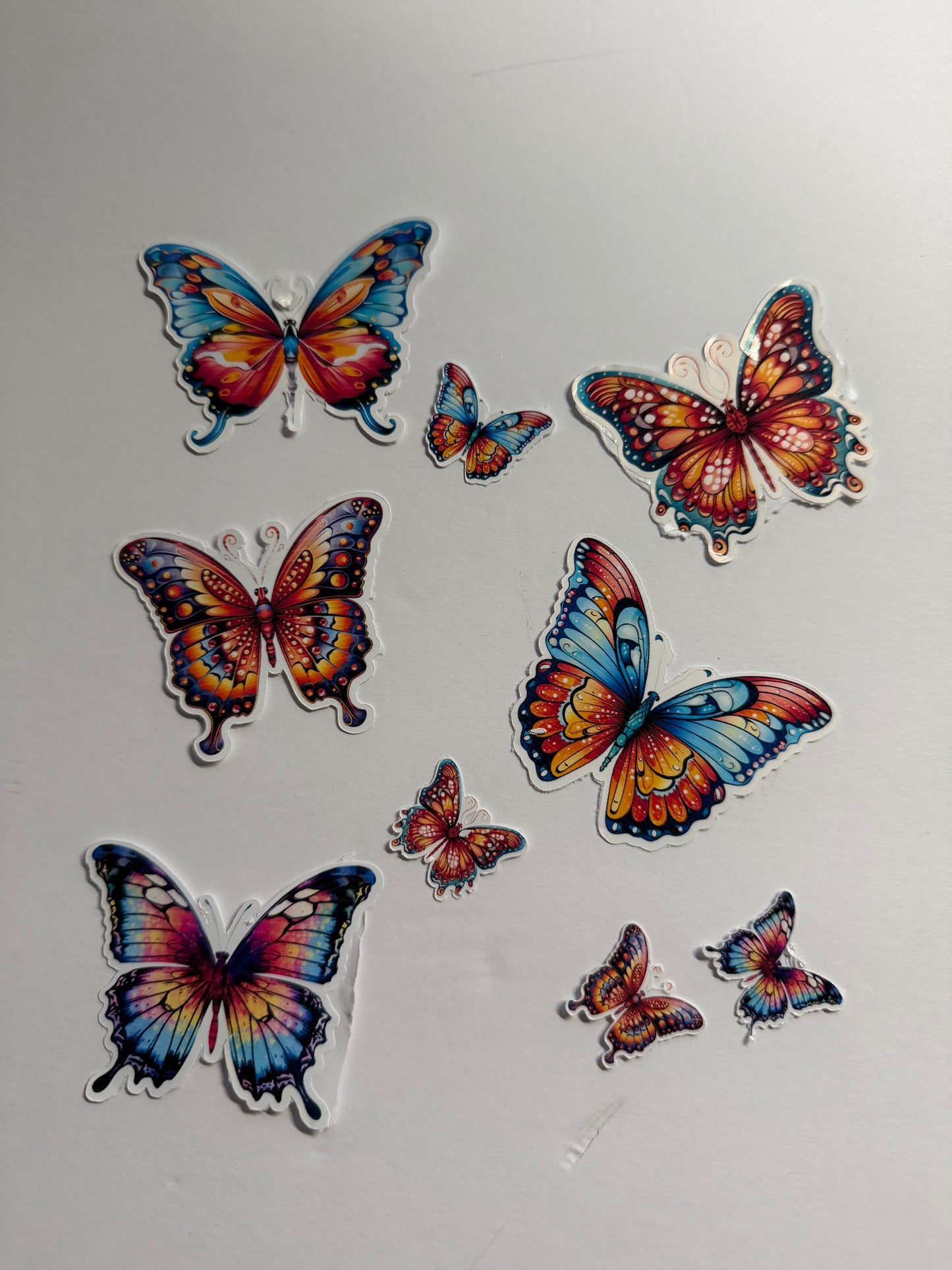 Butterfly Sticker Pack | 72-Piece Mixed Size Collection