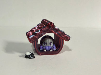 Mini Spider Magnet & Web Enclosure Set 🕸️