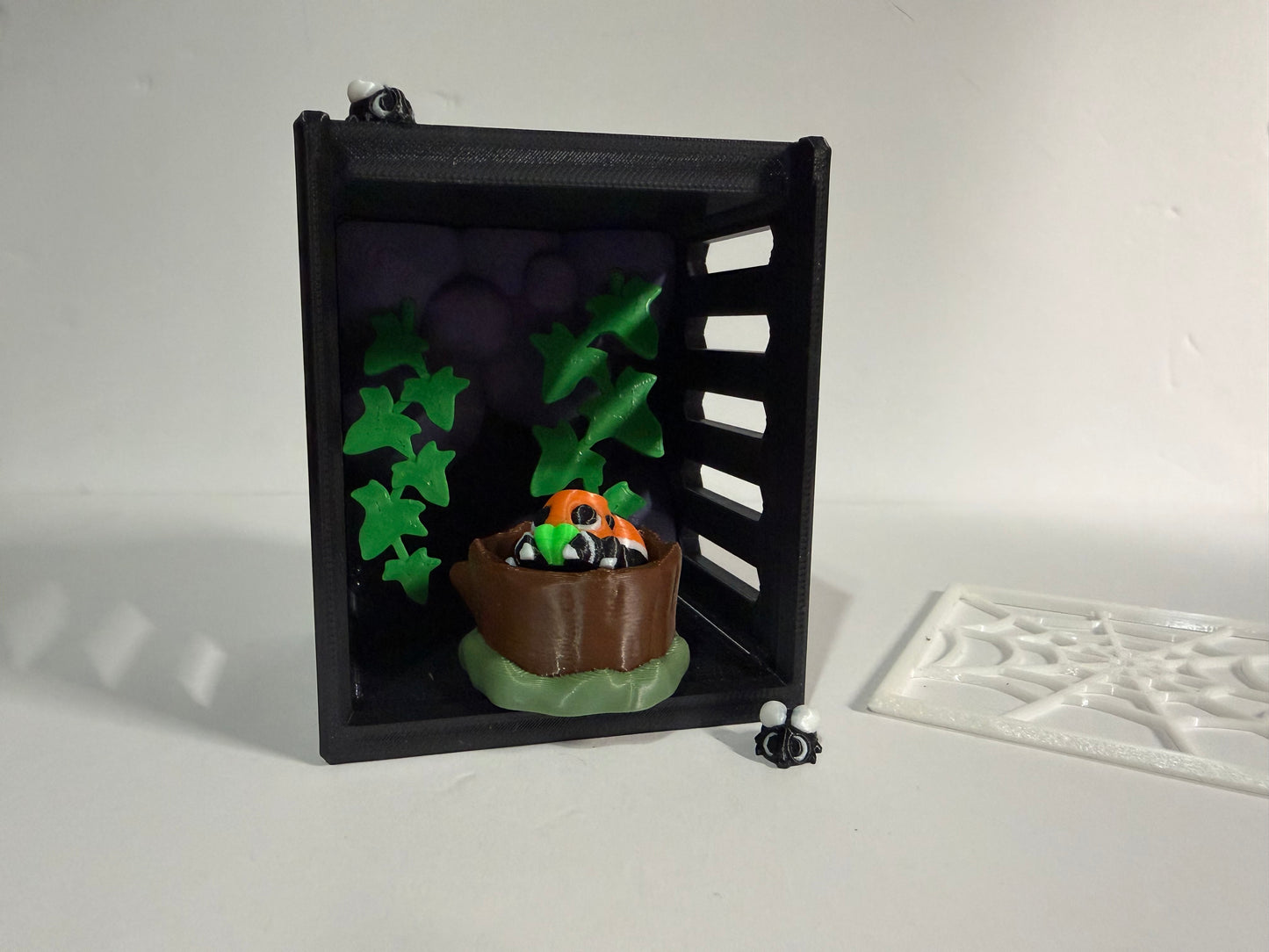 Mini Spider Magnet & Web Enclosure Set 🕸️