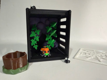 Mini Spider Magnet & Web Enclosure Set 🕸️