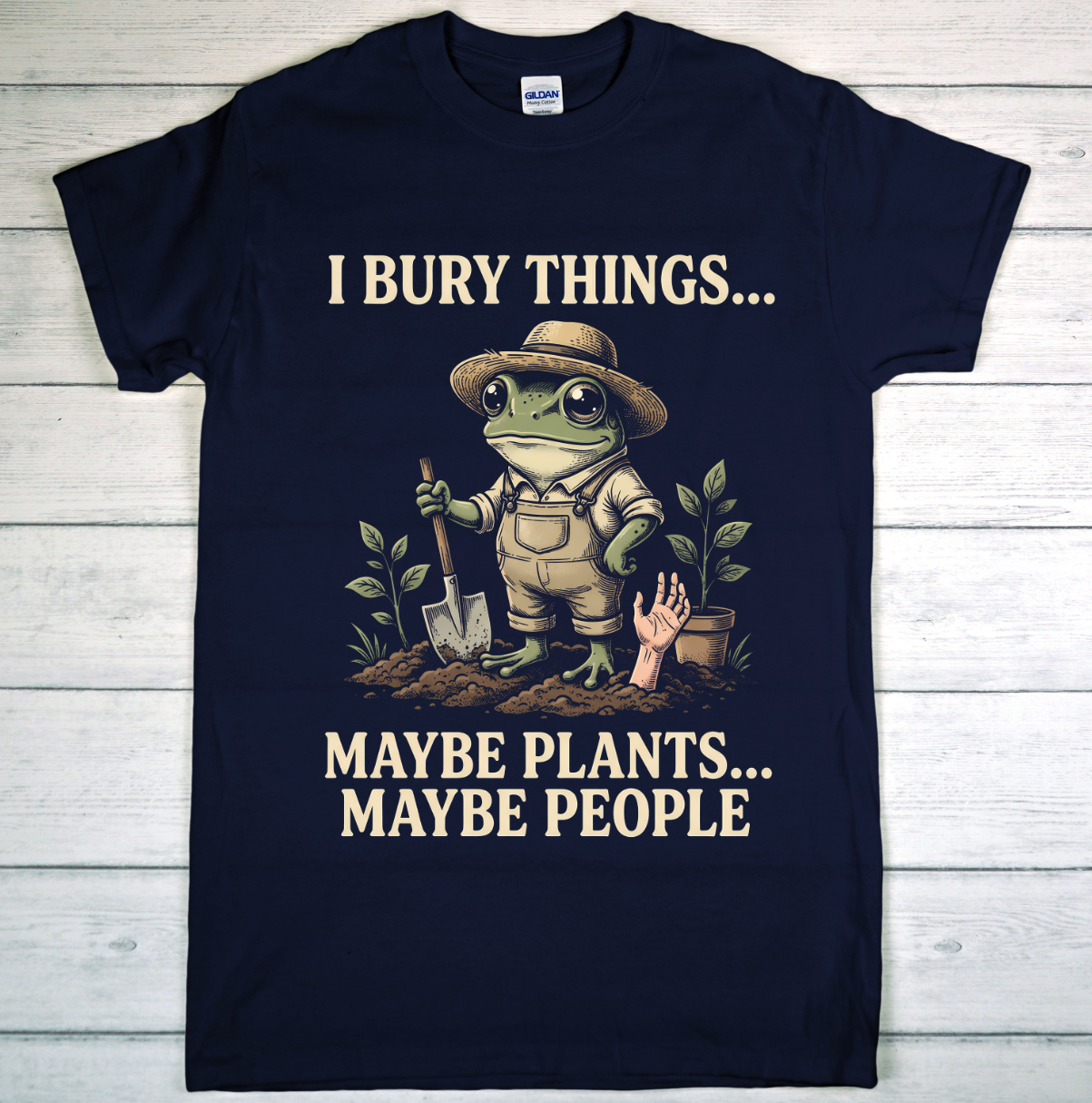 I Bury Things… Maybe Plants… Maybe People