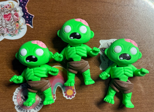 Limited Edition 3D Printed Zombie – Halloween Collector’s Ghoul image 0