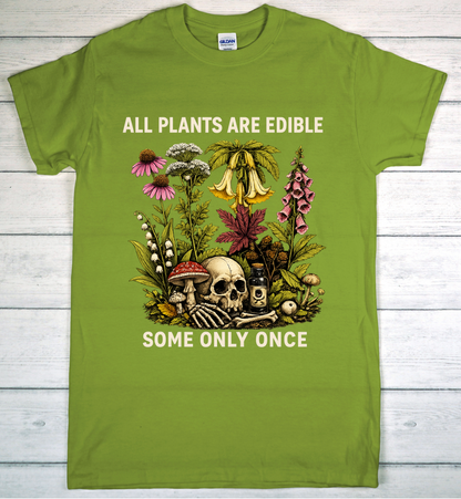All Plants Are Edible… Some Only Once