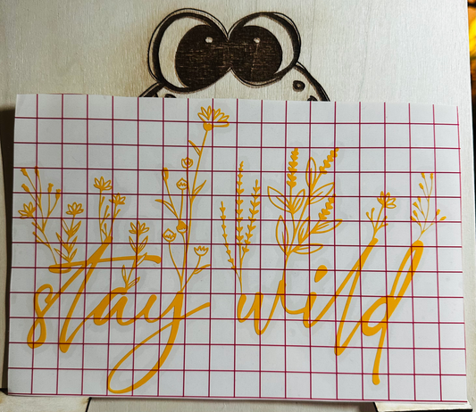 Stay Wild Decal image 0